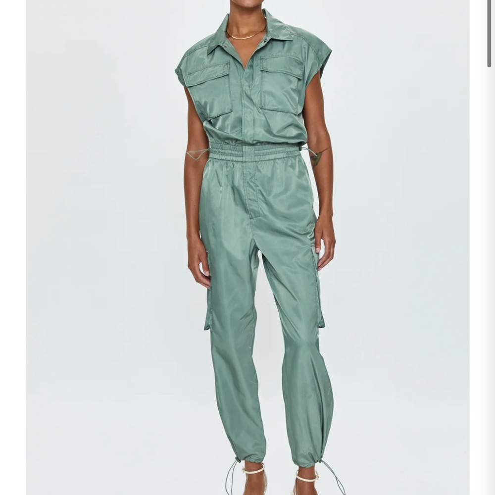 Pistola Green Jumpsuit